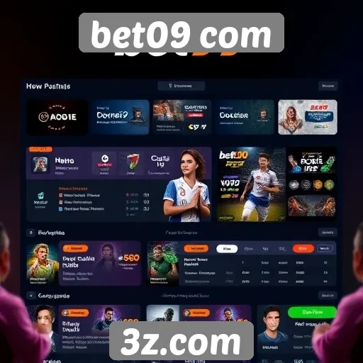 Novas funcionalidades disponíveis na plataforma bet09
